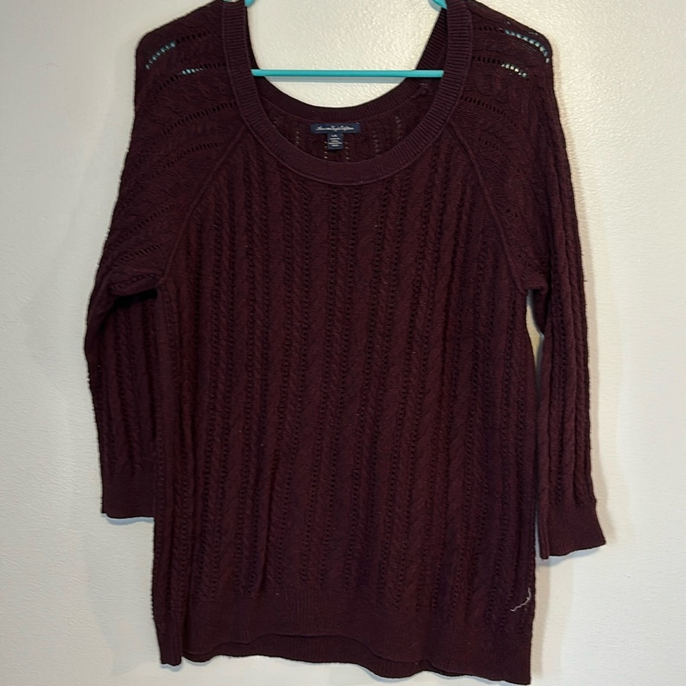 American Wagle GUC Maroon sweater
